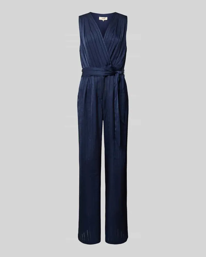 Suncoo Jumpsuit mit Strukturmuster Modell 'Telma Marine