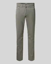 Pierre Cardin Tapered Fit Chino im 5-Pocket-Design Modell 'LYON Taupe