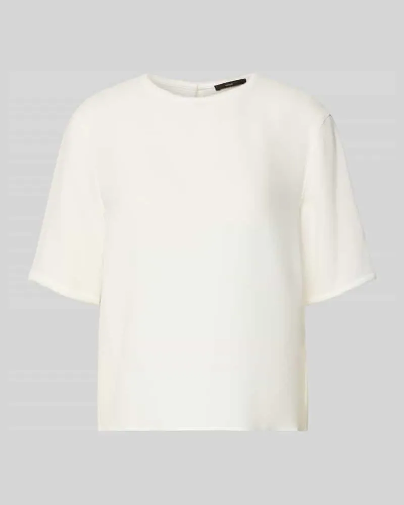 windsor. Regular Fit T-Shirt mit Rundhalsausschnitt Offwhite