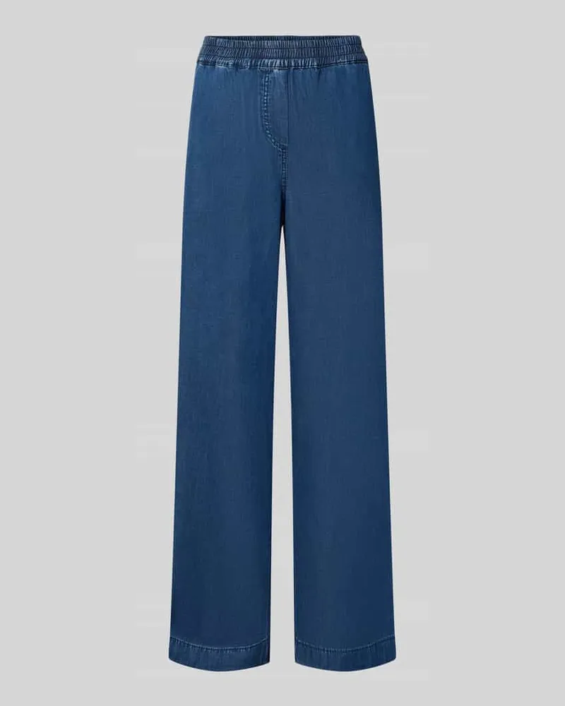 Smith & Soul Wide Fit Jeans aus Lyocell-Mix Jeansblau