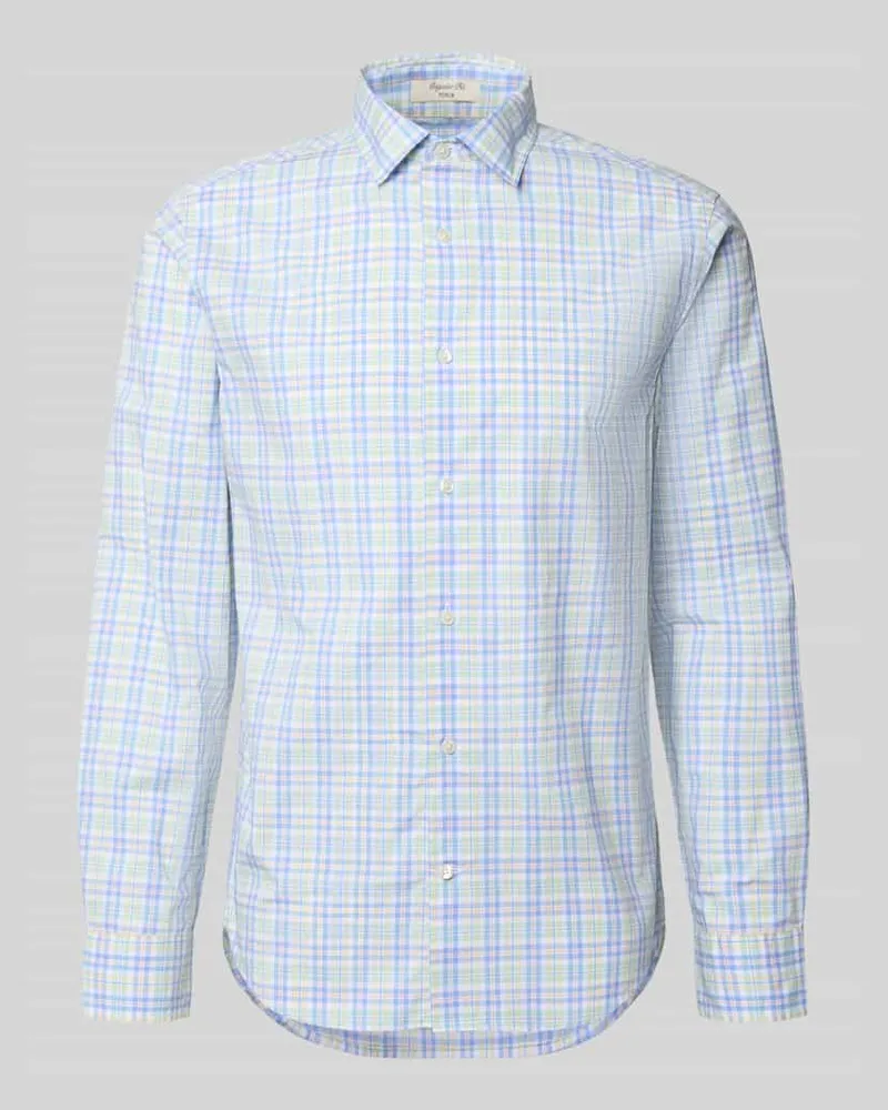 Gant Regular Fit Freizeithemd mit Kentkragen Bleu