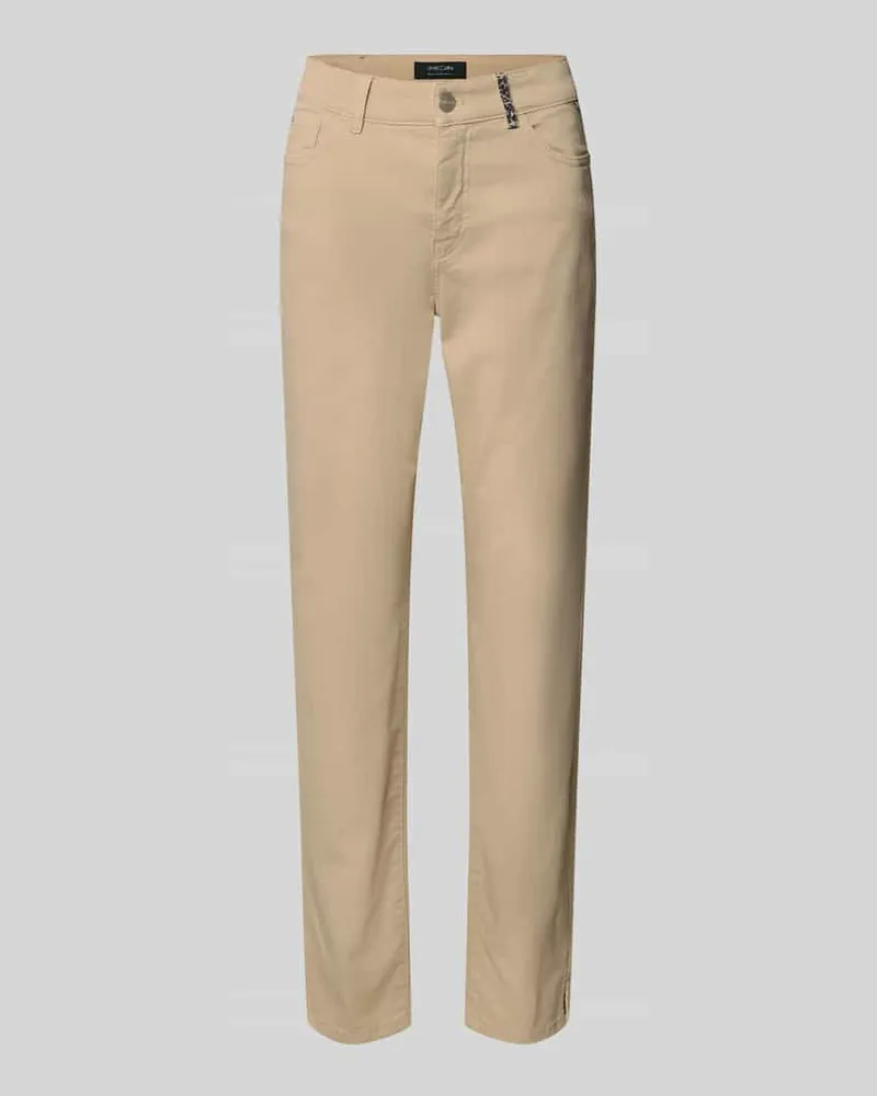 Marc Cain Jeans mit 5-Pocket-Design Sand