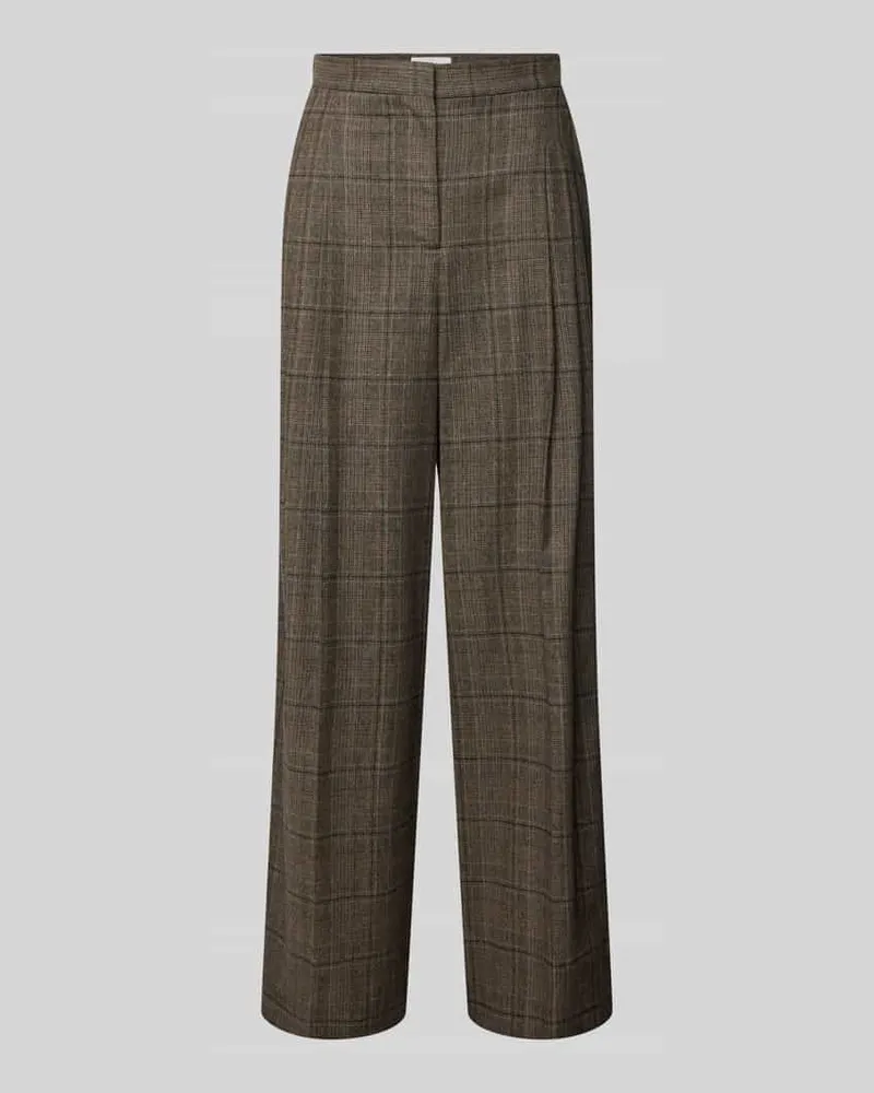 ba&sh Hose mit seitlichen Eingrifftaschen Modell 'MARLON Mittelbraun