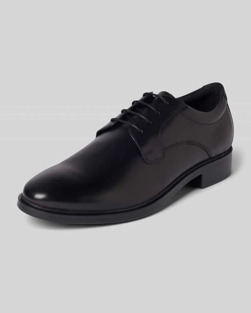 Geox Derby mit Schnürung Modell 'U GLADWIN Black