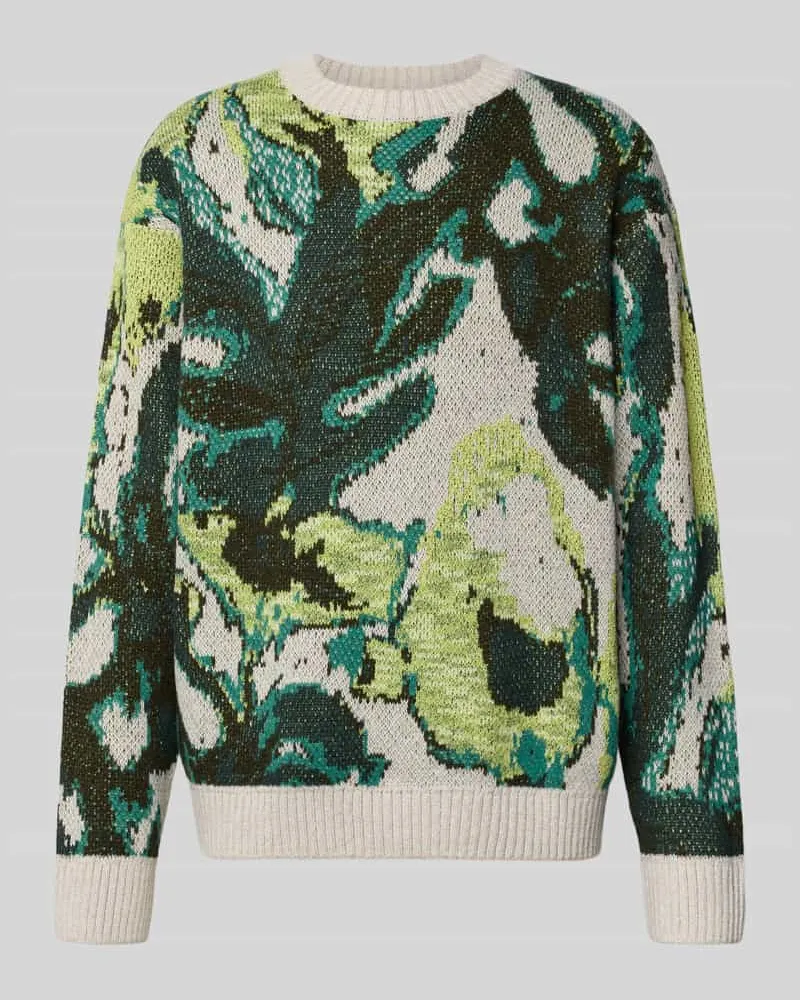 Scotch&Soda Regular Fit Strickpullover mit Baumwoll-Anteil Hellgruen