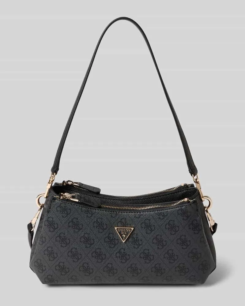 Guess Handtasche mit Logo-Muster Modell 'NOELLE II Black