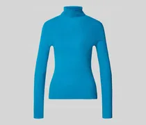 Rollkragenpullover aus Schurwoll-Mix