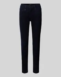 MAC Jeans Slim Fit Jeans mit 5-Pocket-Design Modell 'Rich Dunkelblau