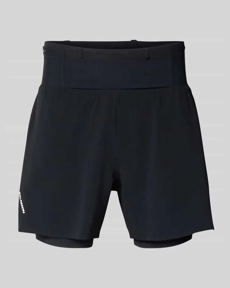 Salomon Shorts im 2-in-1-Look Modell 'SENSE AERO 2IN1 Black