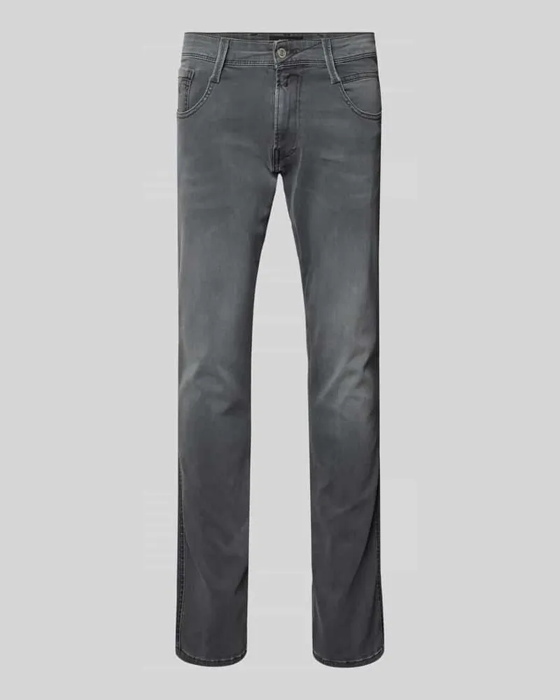 Replay Slim Fit Jeans ANBASS Mittelgrau