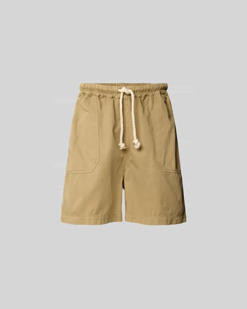 Officine Generale Bermudas aus reiner Baumwolle Sand