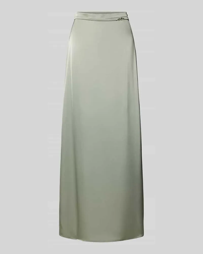 Marc Cain Maxirock mit Nahtreißverschluss Schilf