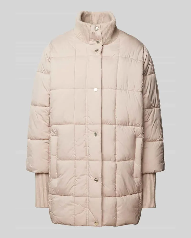 COMMA Steppmantel mit Stehkragen Sand