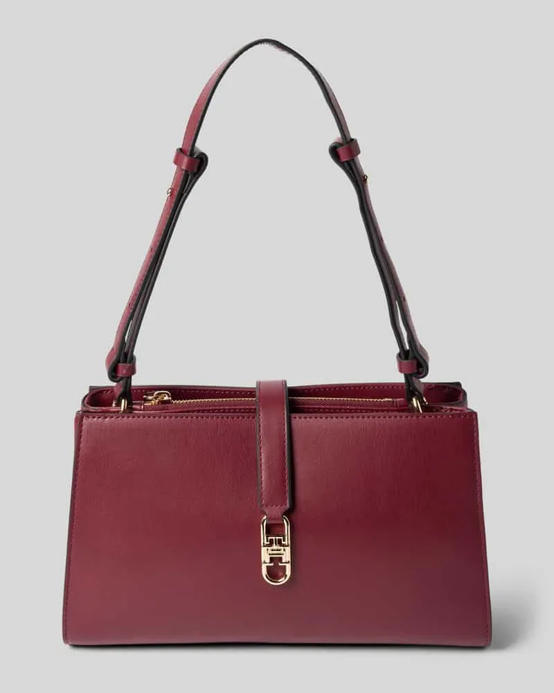 Tommy Hilfiger Umhängetasche aus Kunstleder Bordeaux