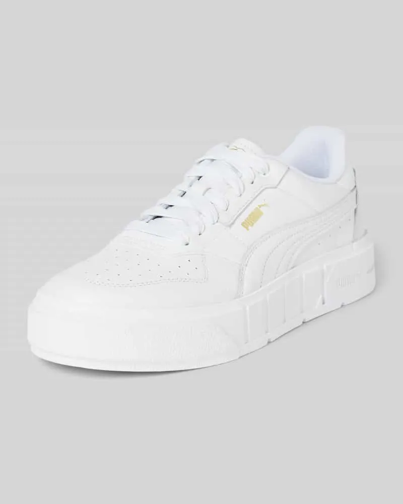 Puma Sneaker mit Plateau-Sohle Modell 'Cali Weiss