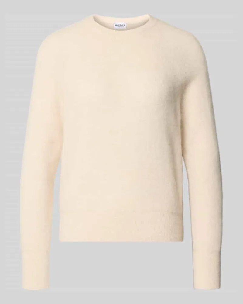 MARELLA Strickpullover mit gerippten Abschlüssen Modell 'DIGIONE Weiss