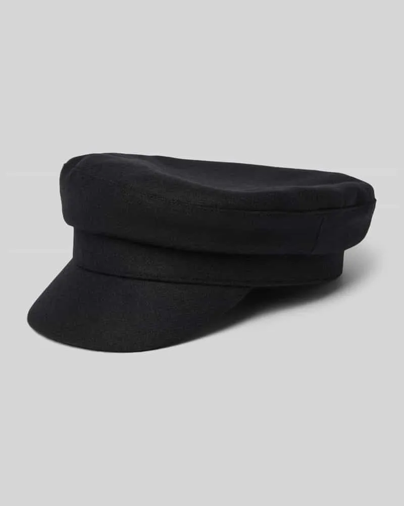 Max Mara Mütze aus Woll-Mix Black