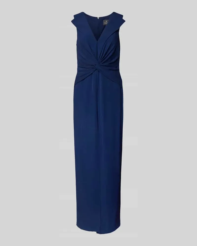 Adrianna Papell Jumpsuit mit Knotendetail Marine