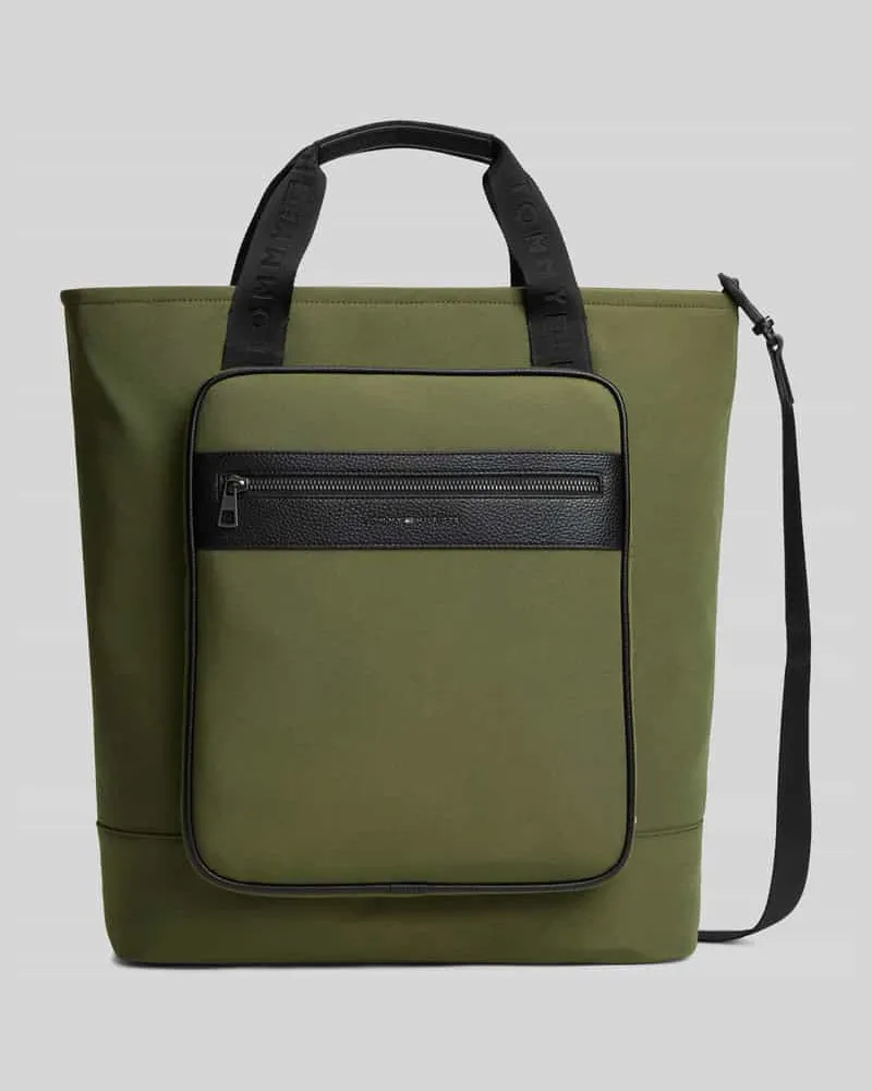 Tommy Hilfiger Umhängetasche mit Seitentasche Oliv