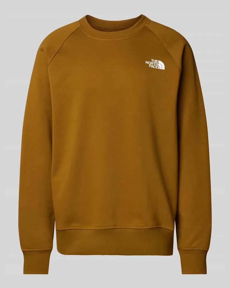 The North Face Sweatshirt mit Label-Stitching Modell 'RAGLAN REDBOX CREW Khaki