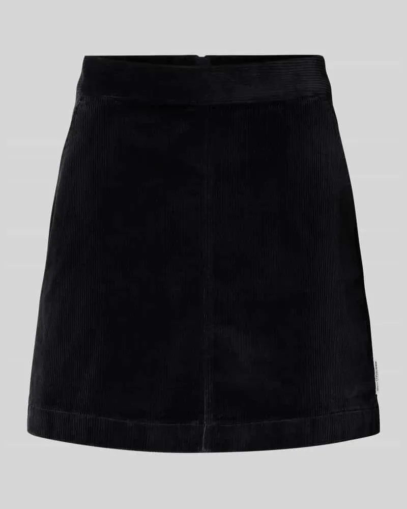 Marc O'Polo Regular Fit Mini-Rock aus Baumwoll-Mix Black
