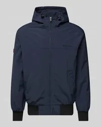 Superdry. Jacke mit Kapuze Marine