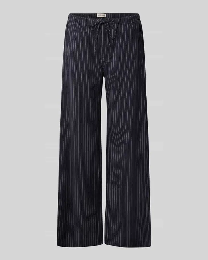 Guess Wide Fit Hose mit elastischem Bund Marine