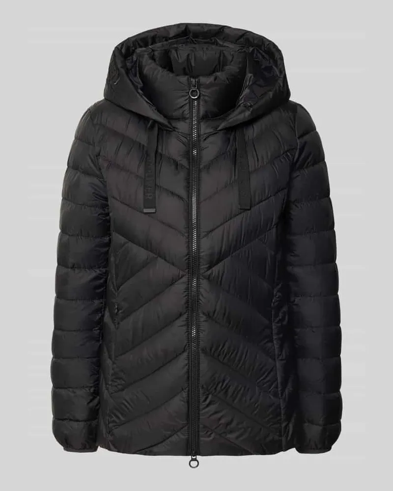 S.Oliver Slim Fit Steppjacke mit Zweiwege-Reißverschluss Black