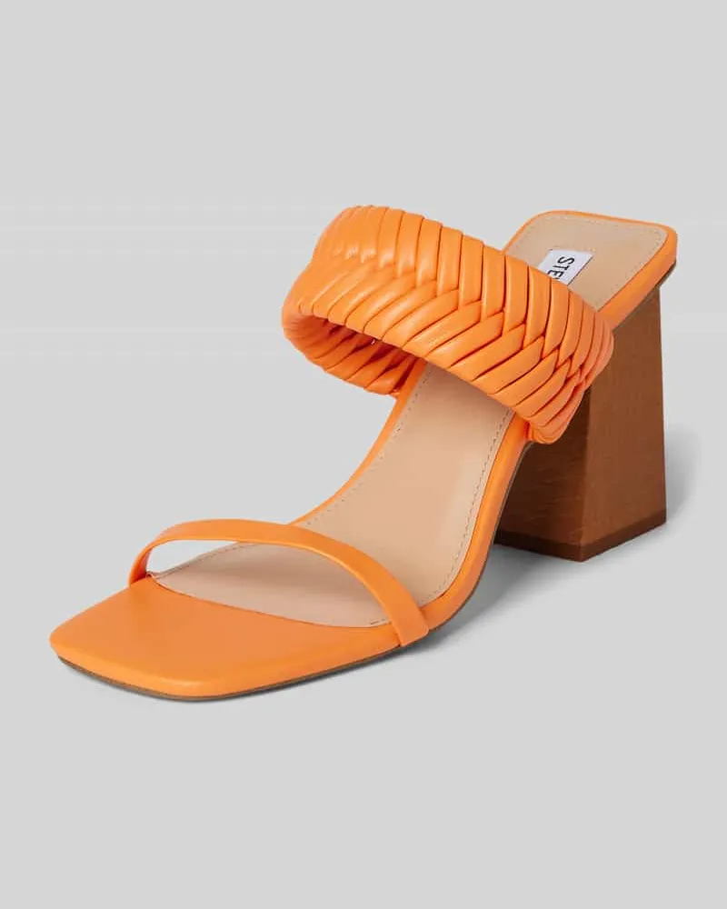 Steve Madden Sandalette mit Blockabsatz Modell 'RAVER Orange