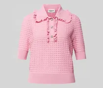 Strickshirt mit Lochmuster Modell 'Hemirates