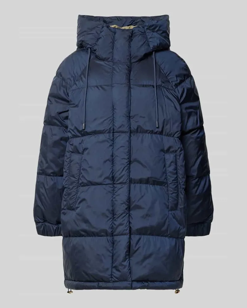 Max Mara Regular Fit Steppmantel mit Kapuze Modell 'ANFORA Marine