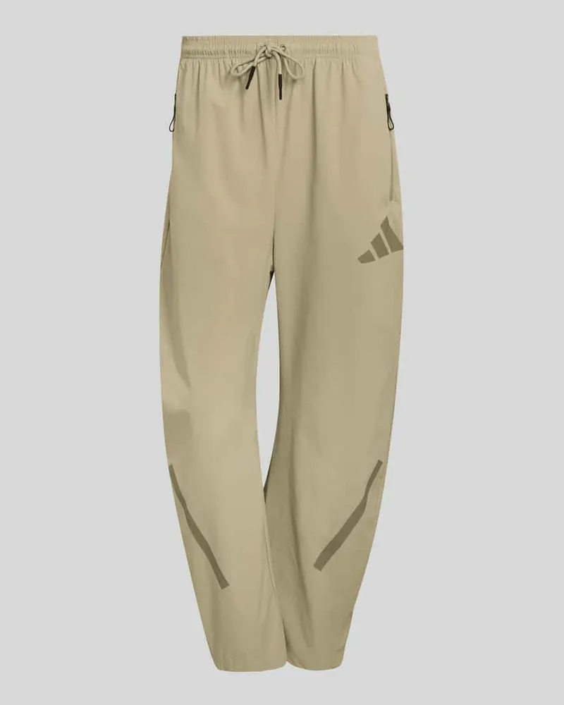 adidas Regular Fit Trainingshose Modell 'Z.N.E. WOVEN Khaki