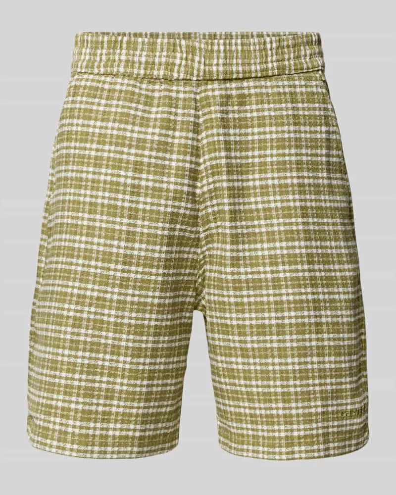 Carhartt WIP Shorts mit Strukturmuster Modell 'Kander Gruen