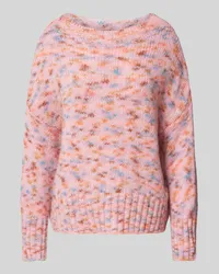 Rich&Royal Strickpullover mit Rundhalsausschnitt Rosa