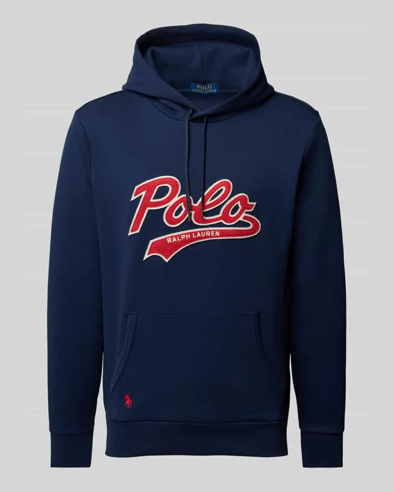 Ralph Lauren Hoodie aus reiner Baumwolle Marine