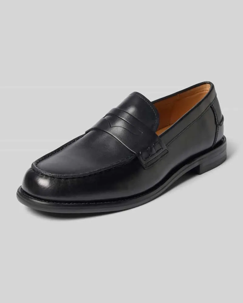 Vagabond Loafer aus echtem Rindsleder Modell 'STEVEN Black