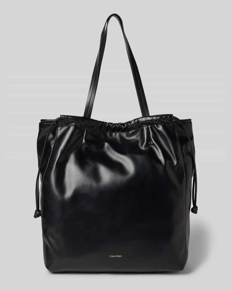Calvin Klein Tote Bag mit Label-Detail Black