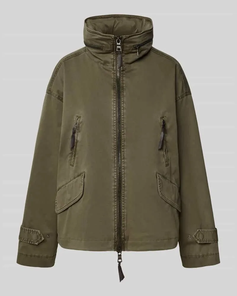 Blonde No. 8 Jacke mit überschnittenen Schultern Khaki