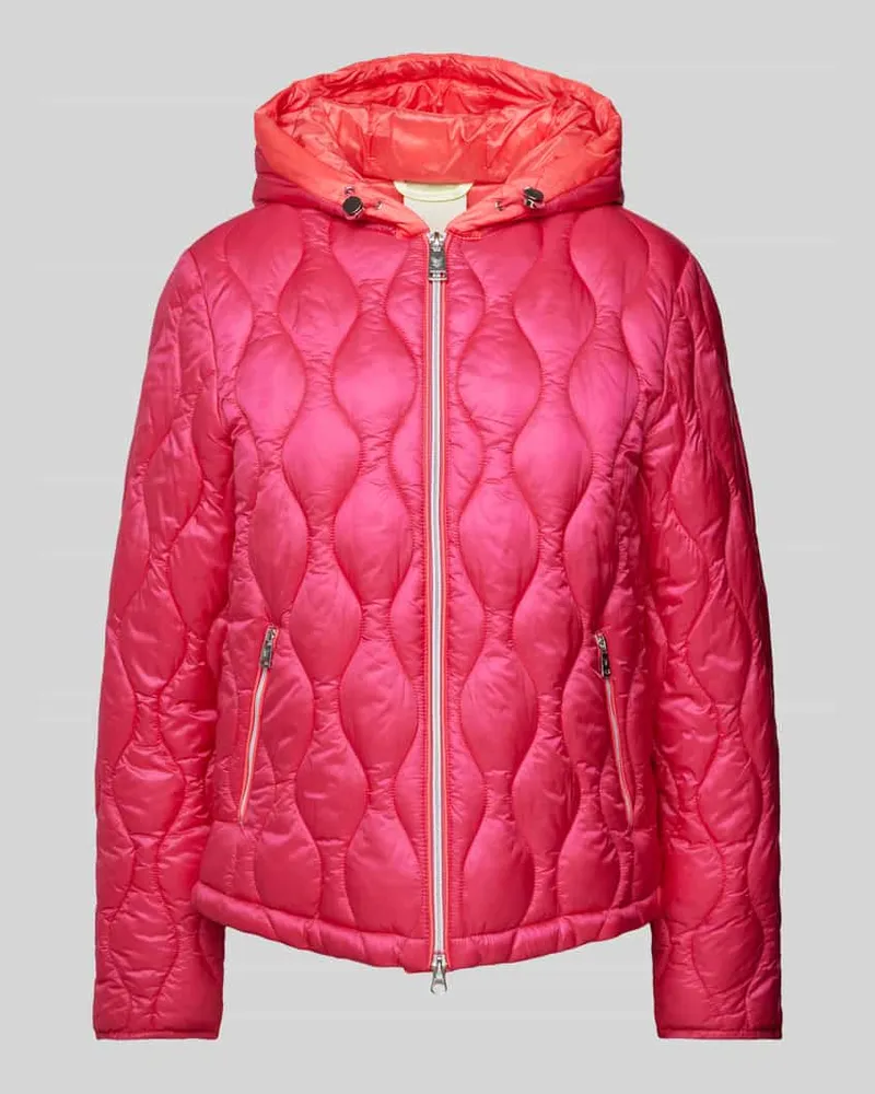 Fuchs Schmitt Steppjacke mit Kapuze Pink