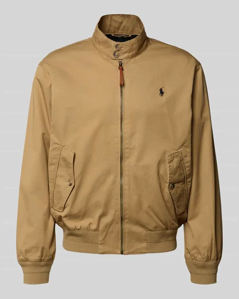 Ralph Lauren Jacke mit Reißverschluss Camel