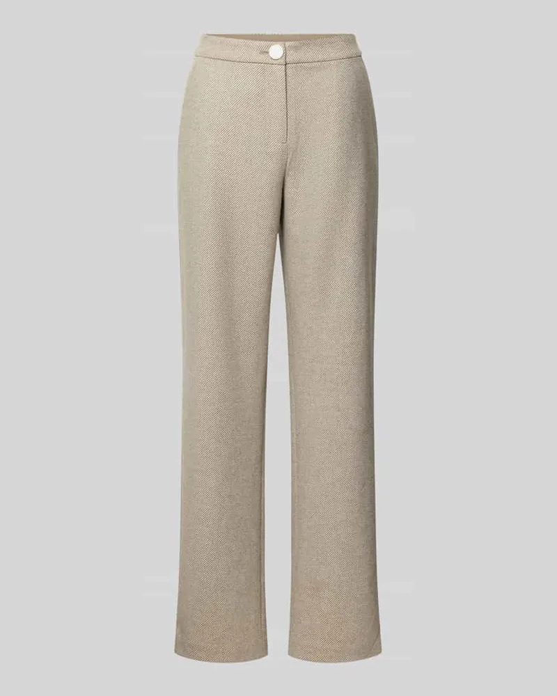 Armani Exchange Hose mit Lanawoll-Anteil Mittelbraun