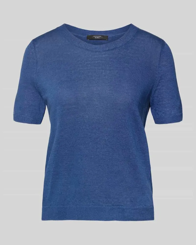 Max Mara Regular Fit Strickpullover aus reinem Leinen Modell 'PANCONE Royal
