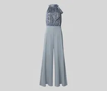 Regular Fit Jumpsuit mit Pailettenbesatz