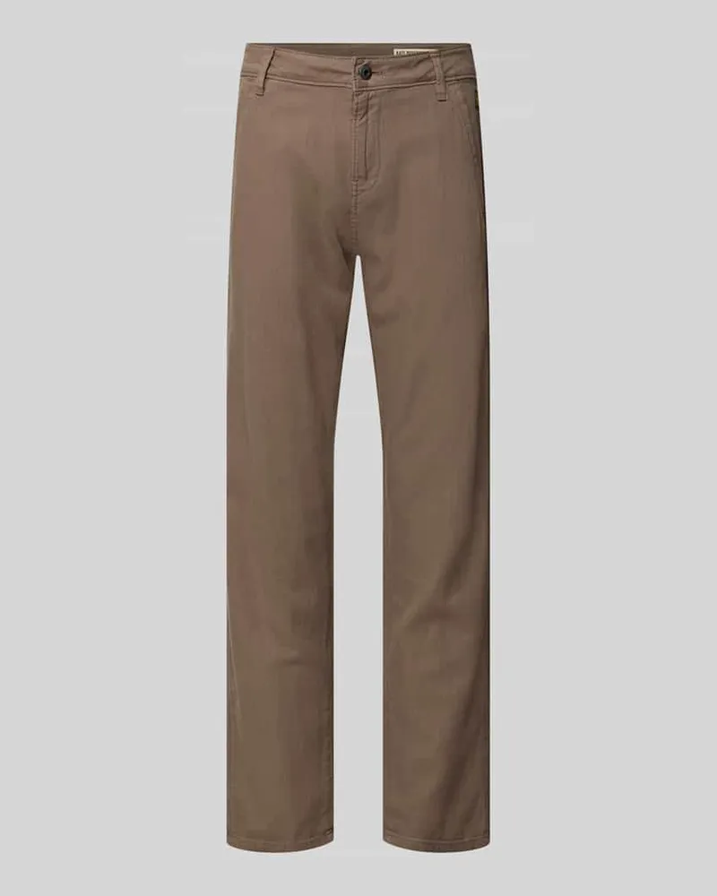 G-STAR RAW Straight Fit Chino aus reiner Baumwolle Khaki