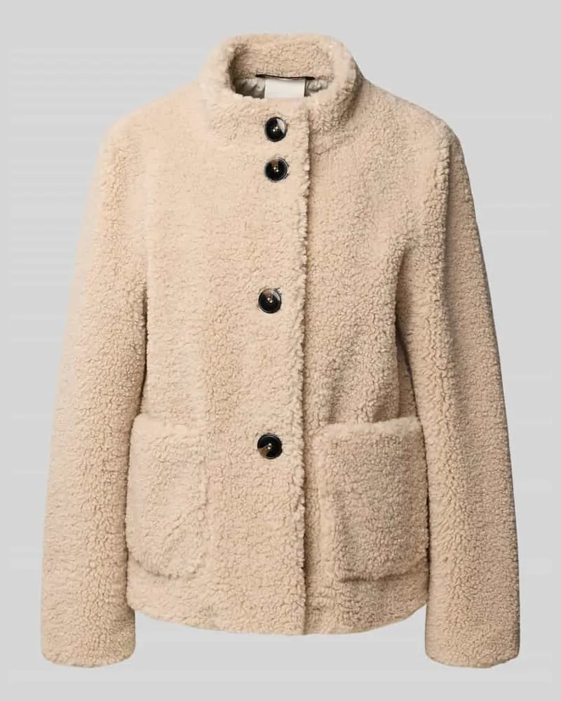 Fuchs Schmitt Regular Fit Jacke mit Stehkragen Beige