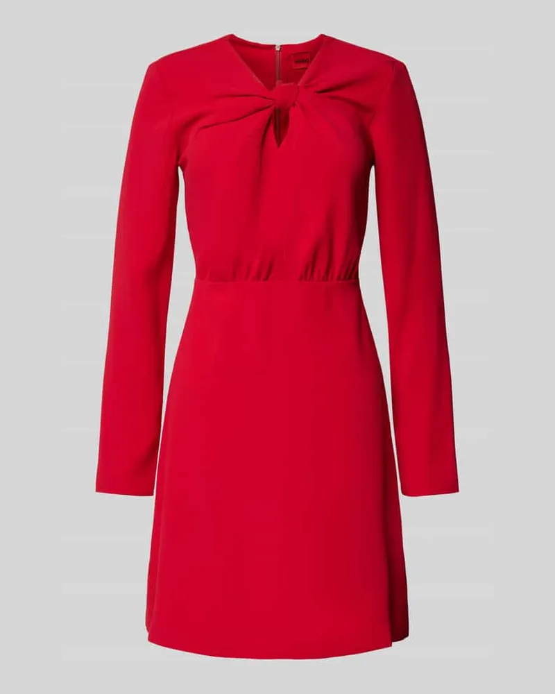 HUGO BOSS Minikleid mit Cut Out Modell 'Komela Rot