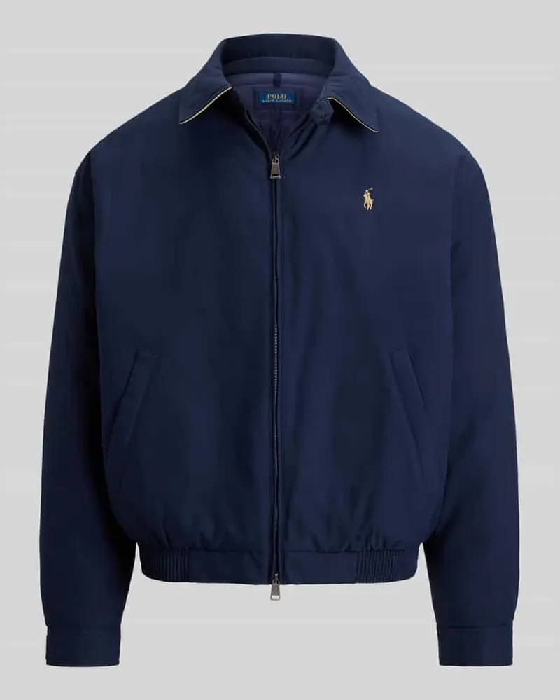 Ralph Lauren Regular Fit Bomberjacke mit Umlegekragen Marine