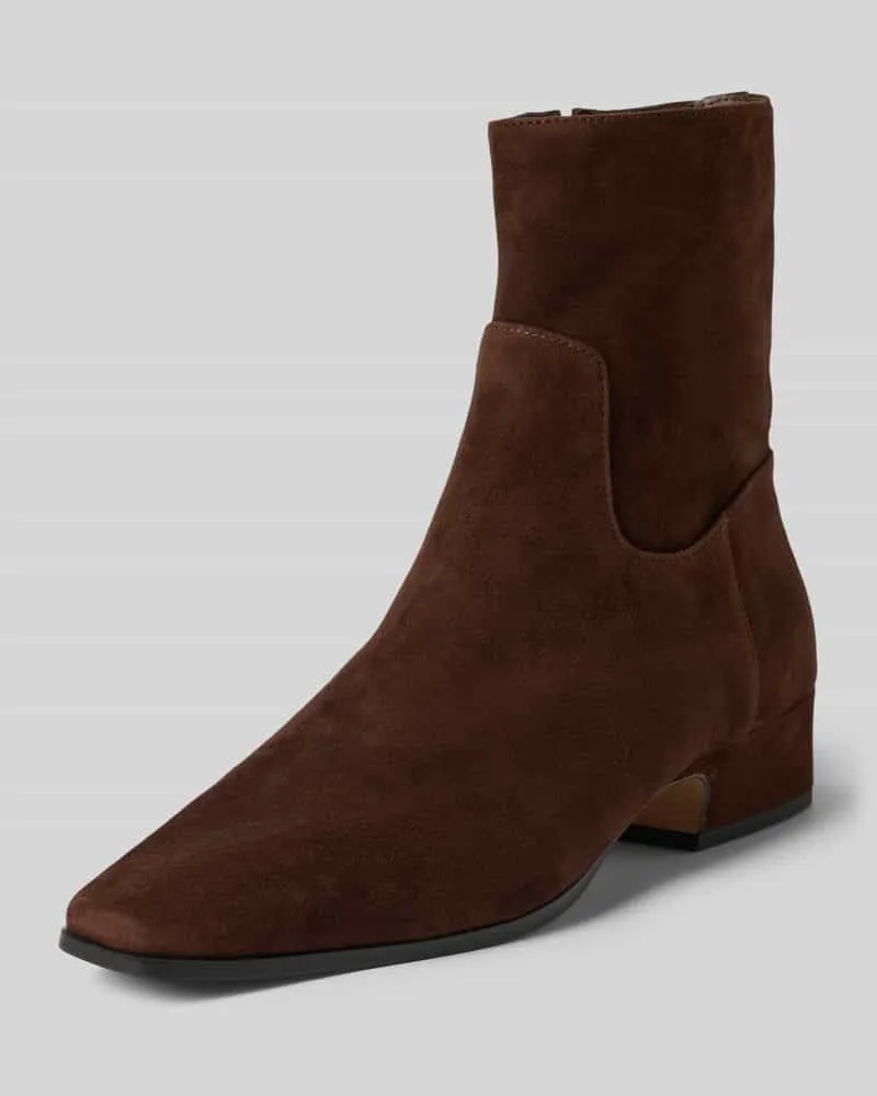 Steve Madden Stiefeletten mit Blockabsatz Modell 'Dusty Dunkelbraun