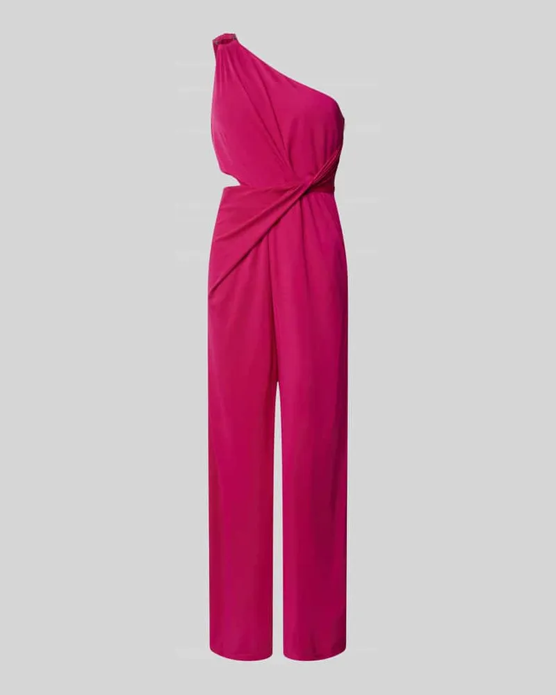Ralph Lauren Jumpsuit in Wickel-Optik Kirsche