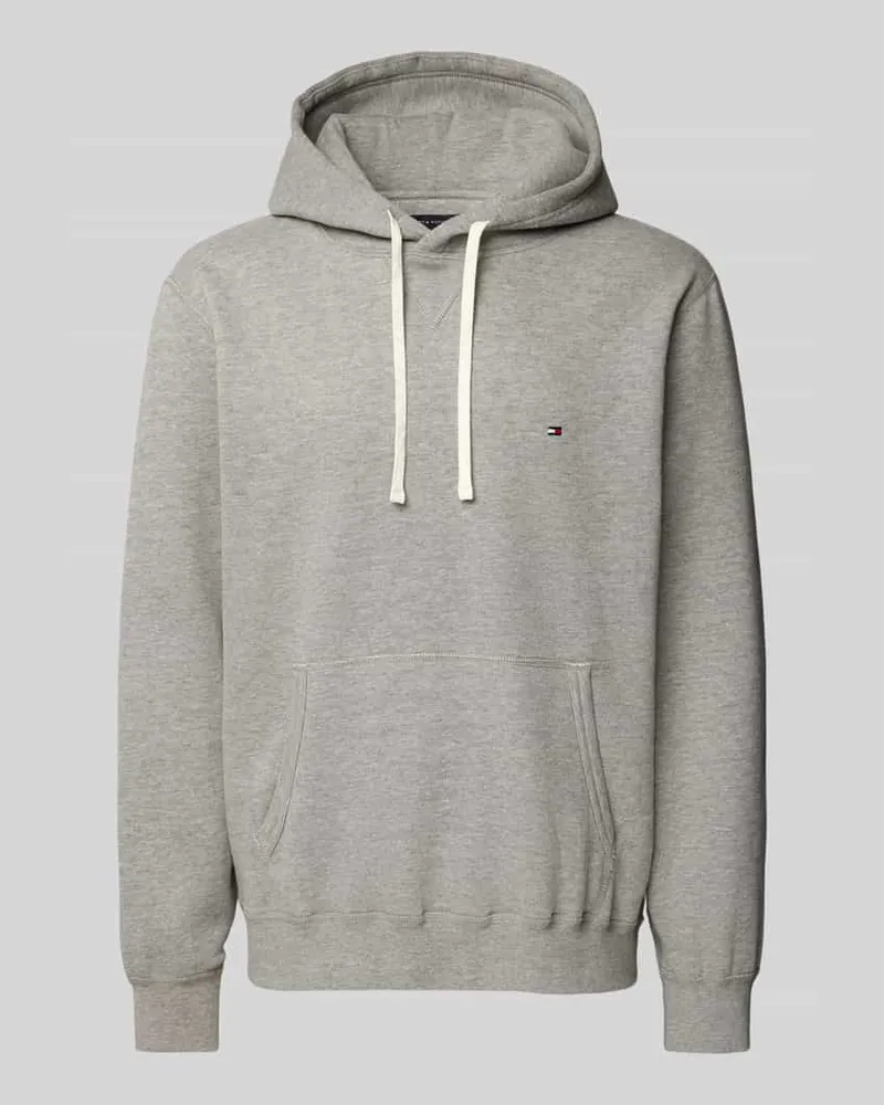 Tommy Hilfiger Hoodie mit Kapuze Hellgrau